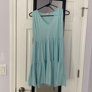 size medium blue dress